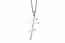 Load image into Gallery viewer, Plain Russian Orthodox Cross Pendant