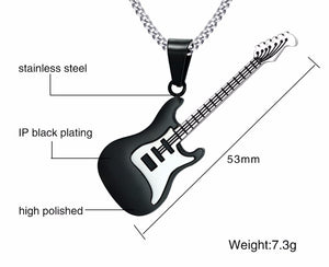Rock Electric Guitar Pendant