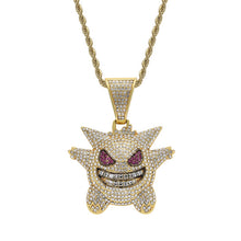 Load image into Gallery viewer, Gengar Necklace Pokemon Pendant