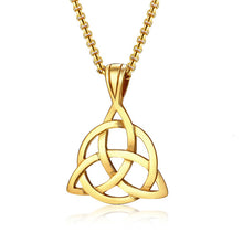 Load image into Gallery viewer, Irish Celtic Trinitys Knot Pendant