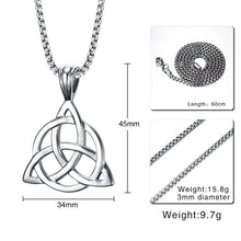 Load image into Gallery viewer, Irish Celtic Trinitys Knot Pendant