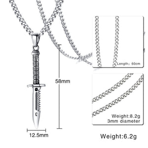 Supernatural Knife Necklace
