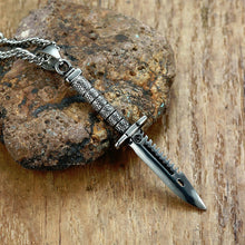 Load image into Gallery viewer, Supernatural Knife Necklace