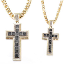 Load image into Gallery viewer, Double Trendy Cross Pendant