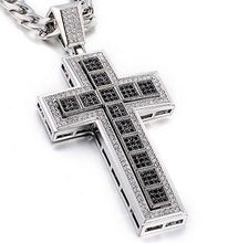 Load image into Gallery viewer, Double Trendy Cross Pendant