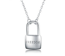 Load image into Gallery viewer, Lock Freedom Pendant