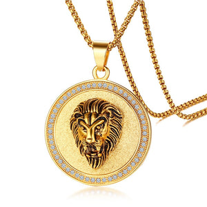 Lion Head Pendant