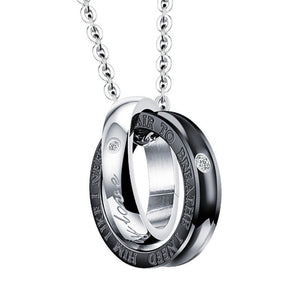 Lover Necklaces Double Round My Only